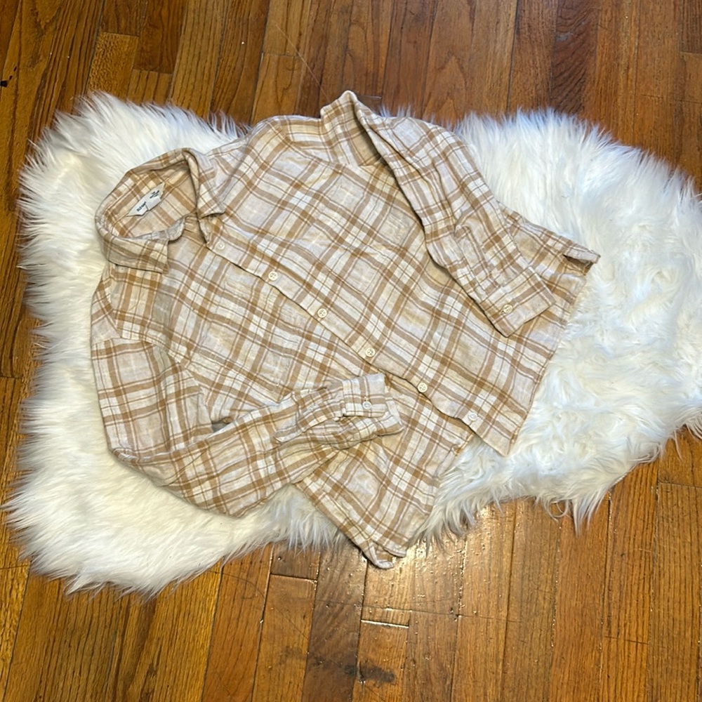 Old Navy Boyfriend Flannel: XS